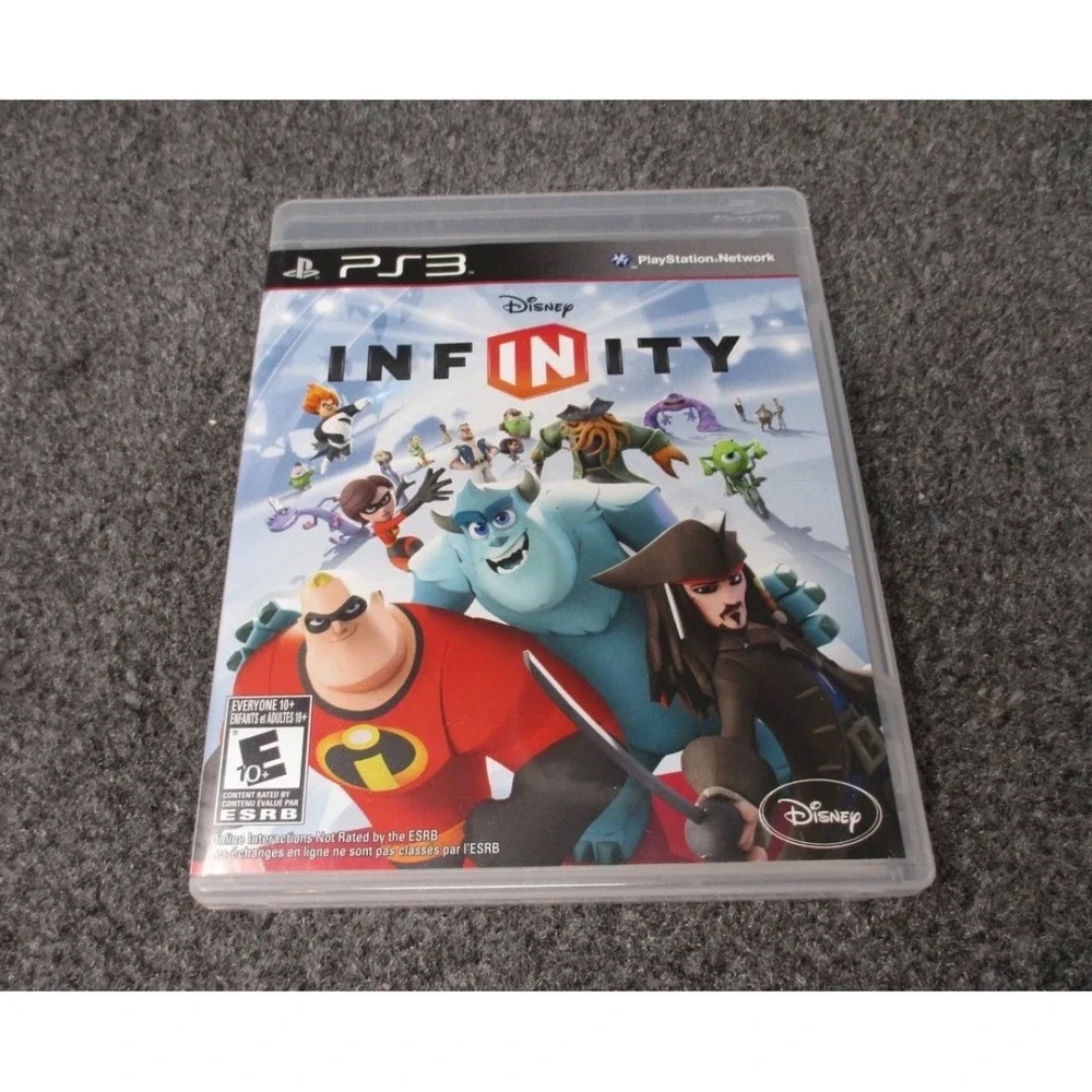 Disney Infinity‎ Sony PlayStation 3 PS3 Game Disc Manual and Case 2013 Disney